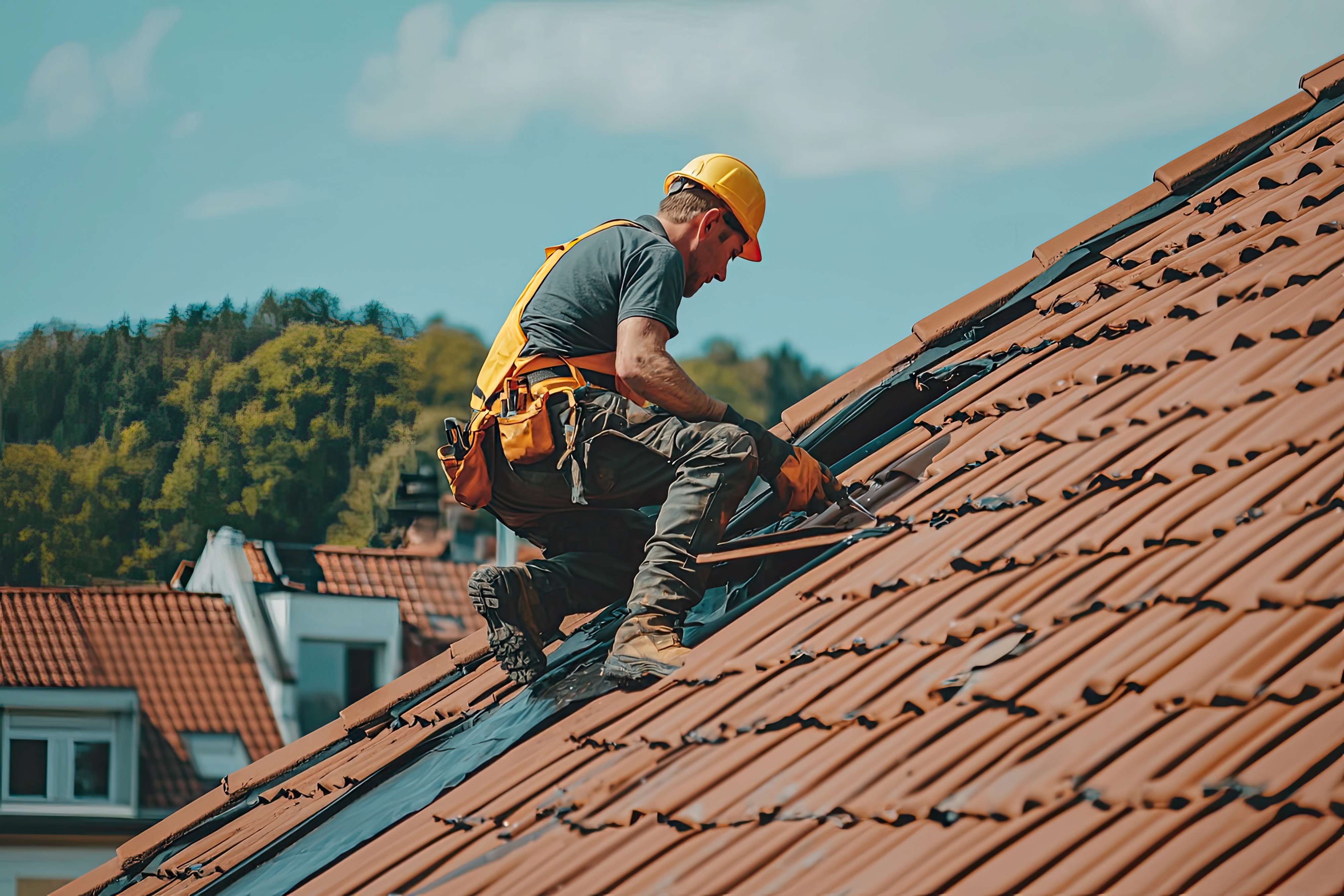 maintenance-worker-is-diligently-repairing-leaky-roof-residential-building-showcasing-skill-focus-scene-captures-essence-hard-work-dedication-home-maintenance
